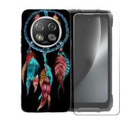 BMPNLSZ Custodia per Blackview Rock 2, Morbido TPU Silicone Case Gel Sottile Cover + Pellicola Protettiva in Vetro Temperato per Blackview Rock 2 - BST3