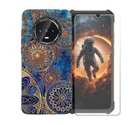 BMPNLSZ Custodia per Cubot KingKong E1+Pellicola Protettiva-LLM11