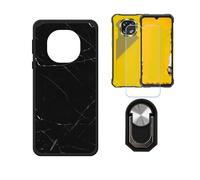 BMPNLSZ Custodia per Cubot KingKong ES 5+Pellicol Nero Anello- WZ11