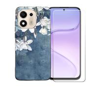 BMPNLSZ Custodia per Doogee S200E VIP+Pellicola Protettiva-BST11 | Morbido Silicone Case Gel Cover + Pellicola Protettiva in Vetro Temperato per Doogee S200E VIP(6,72")