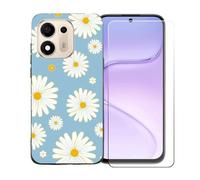 BMPNLSZ Custodia per Doogee S200E VIP+Pellicola Protettiva-BST20 | Morbido Silicone Case Gel Cover + Pellicola Protettiva in Vetro Temperato per Doogee S200E VIP(6,72")