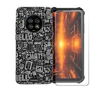 BMPNLSZ Custodia per Energizer Hard Case P28K+Pellicola Protettiva-LLM42