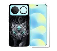 BMPNLSZ Custodia per Huawei Nova 16+Pellicola Protettiva-BST13 | Morbido Silicone Case Gel Cover + Pellicola Protettiva in Vetro Temperato per Huawei Nova 16(6,68")