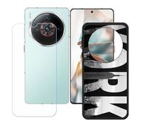 BMPNLSZ Custodia per Nubia Z60S Pro, Silicone Case Cover TPU Caso Morbido Copertura + Pellicola Protettiva in Vetro Temperato (6,78") - LH95