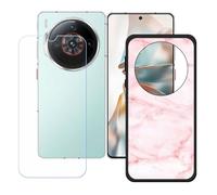 BMPNLSZ Custodia per Nubia Z60S Pro, Silicone Case Cover TPU Caso Morbido Copertura + Pellicola Protettiva in Vetro Temperato (6,78") - LH16