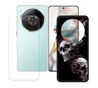 BMPNLSZ Custodia per Nubia Z60S Pro, Silicone Case Cover TPU Caso Morbido Copertura + Pellicola Protettiva in Vetro Temperato (6,78") - LH56