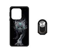 BMPNLSZ Custodia per OPPO Find X9S + Anello Girevole Nero-WZ6