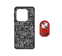 BMPNLSZ Custodia per OPPO Find X9S Pro + Rosso Anello - WZ8