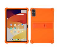 BMPNLSZ Custodia per SVITOO Tab 10 GMS Certified, Ultra Sottile Caso Backcover Protezione Posteriore Morbido TPU Silicone Shell Case Protettivo Copertura Cover (10,1") - Arancione