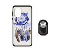 BMPNLSZ Custodia per TCL K70 SE (6,56"), Caso Backcover Protezione Silicone Shell Case Protettivo Copertura Cove + Anello Girevole 360 Gradi Della Staffa Nero - WZ24
