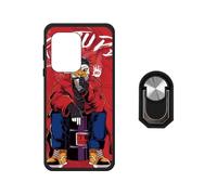 BMPNLSZ Custodia per TCL NxtPaper 70 Pro (6,9"), Caso Backcover Protezione Silicone Shell Case Protettivo Copertura Cove + Anello Girevole 360 Gradi Della Staffa Nero - WZ14