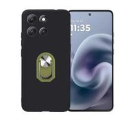 BMPNLSZ Nero Custodia per Coolpad Cool 30 Play + Anello Girevole Rimovibile 360 Gradi Della Staffa Verde, TPU Silicone Shell Case Protettivo Copertura Custodie Cover Accessori.