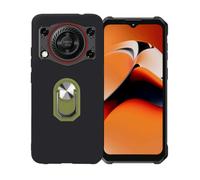 BMPNLSZ Nero Custodia per Oukitel WP53S + Anello Girevole Rimovibile 360 Gradi Della Staffa Verde, TPU Silicone Shell Case Protettivo Copertura Custodie Cover Accessori.