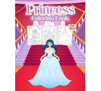 Bmpublishing Princess Coloring Book for Girls (Tascabile)