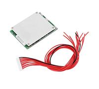 BMS 10S 36V, Akozon 35A Scheda di Protezione della Batteria Scheda PCB Molteplici Funzioni di Protezione con Funzione di Bilanciamento per Batterie Agli Ioni di Litio a Celle della Serie 10