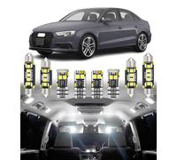 BMT xms 13pz Kit di Luci LED per Interni per AUDI A3 S3 RS3 8V Saloon Sportback 2013-2020, Lampadine LED per Interni Auto e Camion 6000K Bianco Luminoso