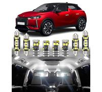 BMT xms 17pz Kit di Luci LED per Interni per Citroën DS3 DS4 DS5 / DS 3 4 5 2010-2018, Lampadine LED per Interni Auto e Camion 6000K Bianco Luminoso