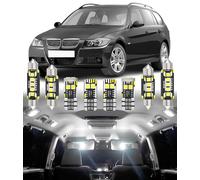 BMT xms 21pz Kit di Luci LED per Interni per BMW 3 Series E90 E91 Sedan Wagon Touring 2005-2013, Lampadine LED per Interni Auto e Camion 6000K Bianco Luminoso