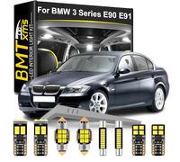 BMT xms 21pz Kit luci interne a LED di ricambio per BMW 3 Series E90 E91 Sedan Wagon Touring 2005-2013, 6000K Bianco brillante