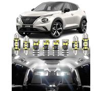 BMT xms 6pz Kit di Luci LED per Interni per Nissan Juke F15 F16 2010-2024, Lampadine LED per Interni Auto e Camion 6000K Bianco Luminoso
