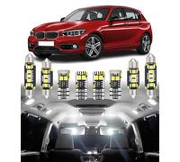 BMT xms 8pz Kit di Luci LED per Interni per BMW 1 Series F20 F21 Hatchback, Lampadine LED per Interni Auto e Camion 6000K Bianco Luminoso