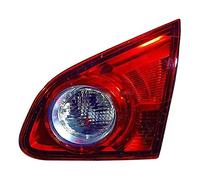 BMTick Fanale posteriore posteriore rosso compatibile con Nissan Qashqai J10 2008-2015 - Copilota luce interna destra piatta - Gruppi fanali posteriori