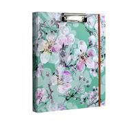 Bmucp Cartella tascabile per documenti, divisore con linguette, raccoglitore portatile a 3 anelli, per forniture scolastiche, forniture per ufficio con divisori scolastici