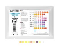BMUT Strisce reattive per acqua potabile 9in1 25 pz Strisce reattive