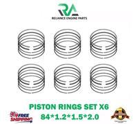 BMW 1 2 3 4 5 6 7 Serie 3.0 Benzina N55B30 N55 Set Fasce Pistone Std 6 Cabriolet