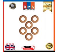 BMW 1 3 5 Serie N47D20 2.0 Diesel N47 Iniettore Rondelle Rame Set X6 9401981439