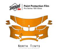 BMW 1M 2011-2012 3M Pro Serie Pretagliati Pittura Protezione Film Chiaro Set Ppf