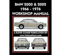 BMW 2000 & 2002 1966-1976 Workshop Manual