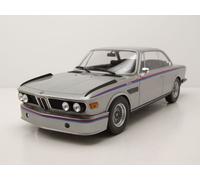 BMW 3,0 CSL 1973 Argento Modellino 1:18 Minichamps