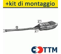 BMW 3 E36 1.8 113/113-115/115/116HP 1990-2000 Silenziatore Marmitta Posteriore+