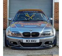 BMW 3 E46 M3 CSL LOOK FRONTLIPPE SPOILER SPLITTER