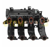 BMW 5 E60 E61 520D X3 E83 M47 2.0 D KIT COLLETTORE IMPIANTO D'ASPIRAZIONE ARIA