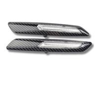 Indicatori Laterali Set LED BMW 5 Serie F10 F11 10-13 Carbon Clear Dynamic Paio