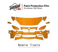 BMW 6 Serie M-SPORT 2012-2019 3M Pro Pretagliati Pittura Protezione Film Chiaro