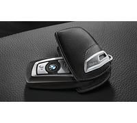 BMW 82 29 2 219 911 - Portachiavi originale in pelle, colore: nero
