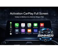 BMW Apple CarPlay Germany NBT-EVO id5-id6 , Video in Motion + Maps Life-Time