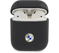 BMW BMA2SSLNA Custodia per AirPods Marine Geniune in pelle con logo argento