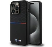 CG MOBILE BMW BMHMP15L22SMPK Cover Rigida per iPhone 15 PRO 6.1, Colore: Nero