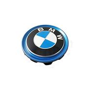 BMW - Coprimozzo Originale con Anello Blu per F30 LCI 330e, X5 F15 40eX