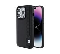 BMW Cover Custodia per Apple iPhone 15 Pro, Nero