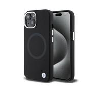BMW Cover Signature Liquid Silicone MagSafe Nero - iPhone 15