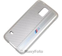 BMW CUSTODIA ORIGINALE HARD COVER BACK CASE SERIE M SAMSUNG GALAXY S5 G900 GREY