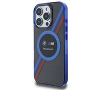 CG MOBILE BMW HC Motorsport - Custodia per iPhone 16 Pro Max, durevole, antiurto, compatibile con Magsafe, IML Circle Case Nero