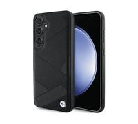 BMW Custodia Rigida Bmw Per Samsung Galaxy S24+ S926 Con Cinturino E Cover In Pelle COVER per Universalo Galaxy S24+, Galaxy S24 Plus, Galaxy S24+, S24+, Nero