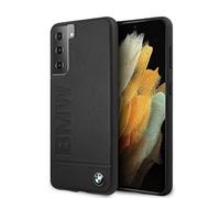 BMW, Custodia rigida Imprint per Samsung S21+ G996, colore: Nero
