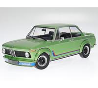 BMW e20 2002 Turbo 1973 verde met. modello di auto 155026206 Minichamps 1:18